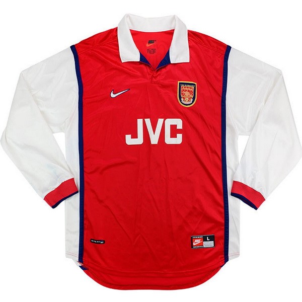 Trikot Arsenal Heim Ml Retro 1998 1999 Rote Fussballtrikots Günstig